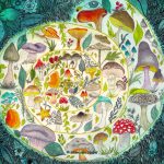 Kunst Malerei Zeichnung Surrealismus Psychedelic Botanical
